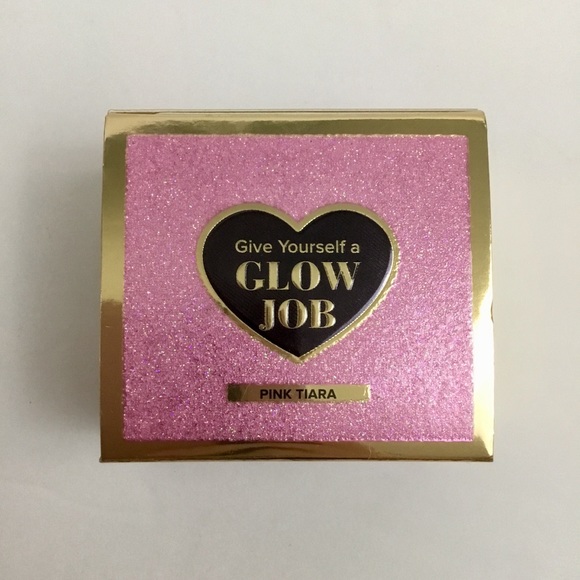 Too Faced Glow Job Pink Tiara Glitter Face Mask - Picture 1 of 4